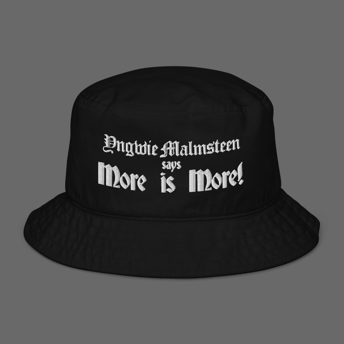 BUCKET HAT "MORE IS MORE"