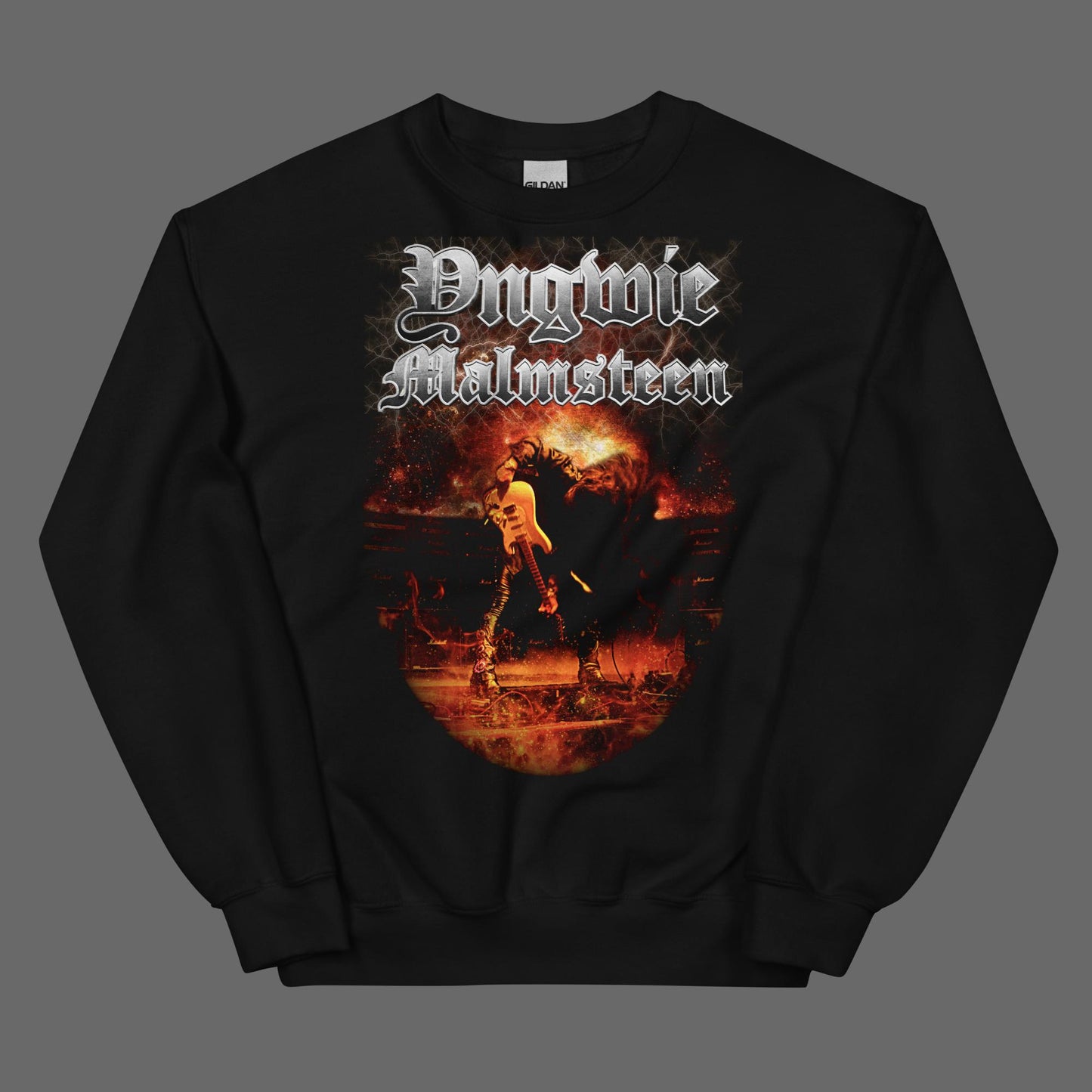 SWEATSHIRT "YNGWIE MALMSTEEN"